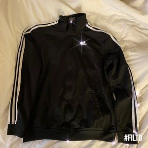 Barely worn, adidas zip up